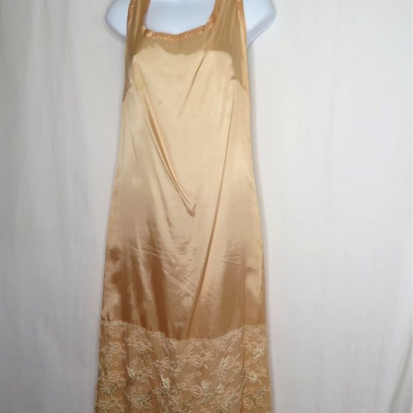 Simple Long Taffeta Dresses with Pockets Peach